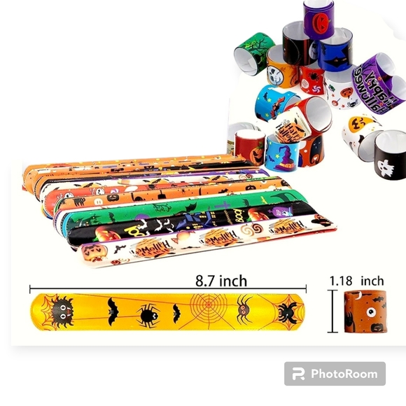 Halloween Slap Bracelet Lot of 36 - Picture 3 of 4